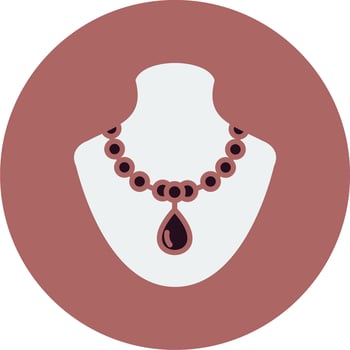 Necklace Vector Icon