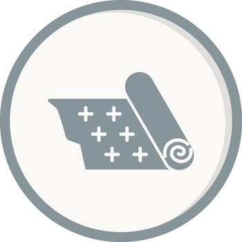 Roll Up Vector Icon