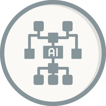 Artificial Intelligence Vector Icon