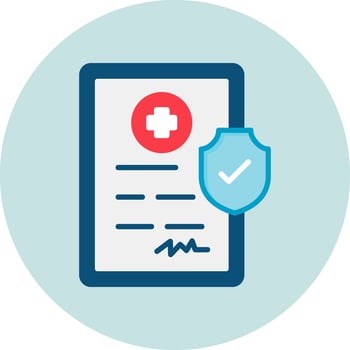 Health Insurance Vector Icon