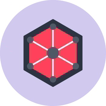 Hexagon Vector Icon
