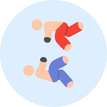 Flying Vector Icon