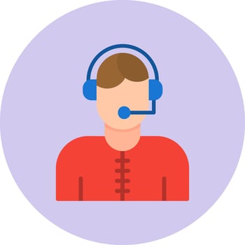 Commentator Vector Icon