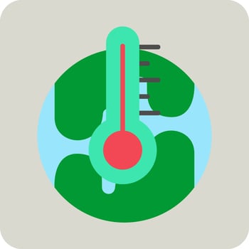 Global Warming Vector Icon