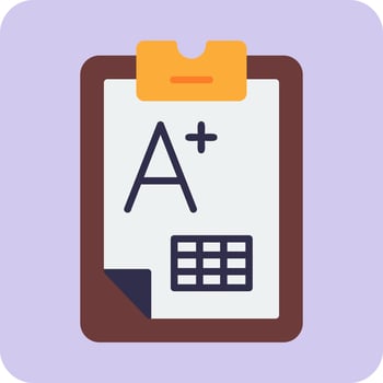 Grades Vector Icon