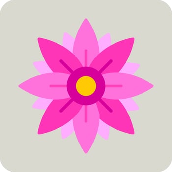 Chrysanthemum Vector Icon