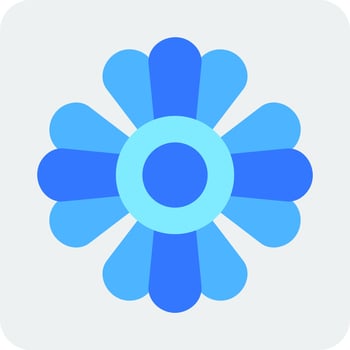 Gaillardia Vector Icon