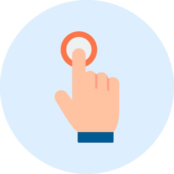 Double Tap Vector Icon