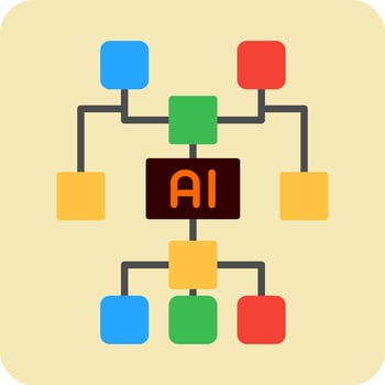Artificial Intelligence Vector Icon
