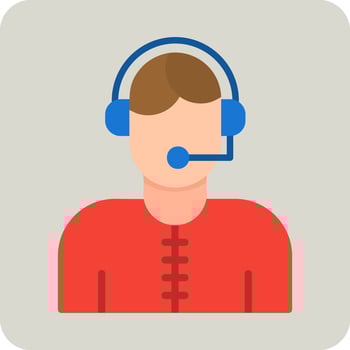 Commentator Vector Icon