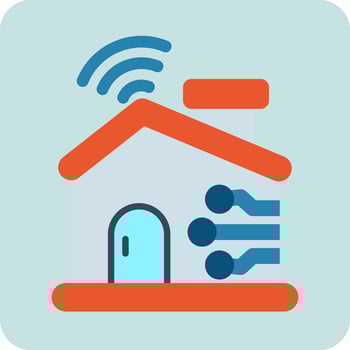 Smart Home Vector Icon