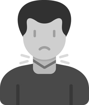 Thyroid Vector Icon