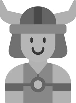 Viking Vector Icon