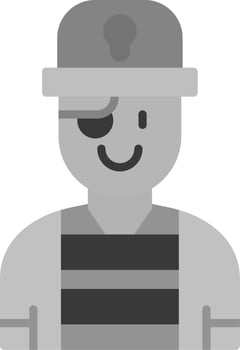 Pirate Vector Icon