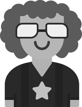 Rockstar Vector Icon