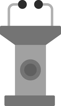 Tribune Vector Icon