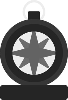 Compass Vector Icon