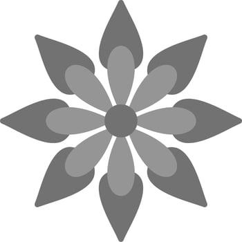 Zinnia Vector Icon