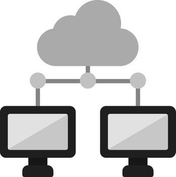 Cloud Computing Vector Icon