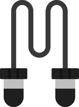 Skipping Vector Icon
