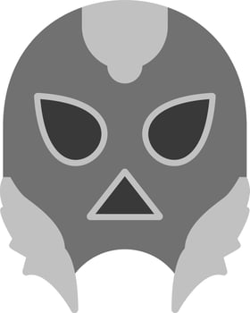 Wrestling Masks Vector Icon