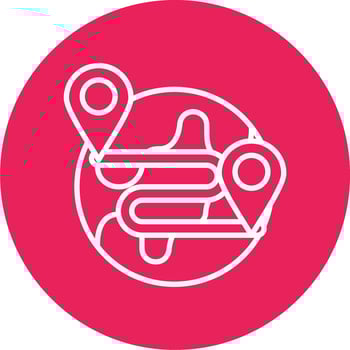 Distance Vector Icon