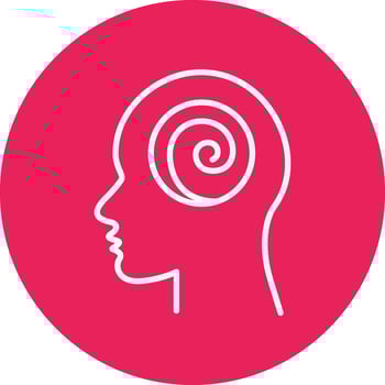 Hallucination Vector Icon