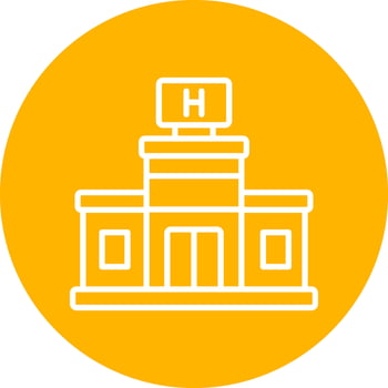 Hospital Vector Icon