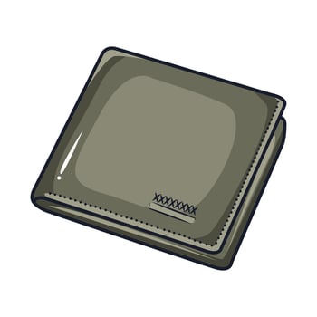 illustration of wallet vector