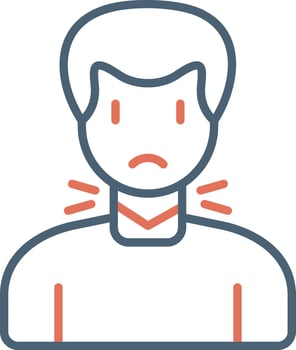 Thyroid Vector Icon
