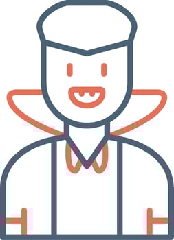 Dracula Vector Icon