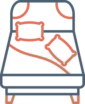 Queen Size Vector Icon