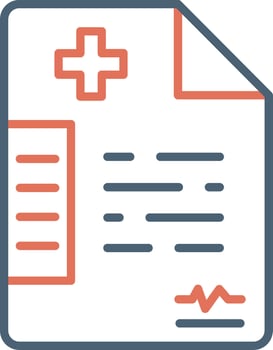 Medical Records Vector Icon