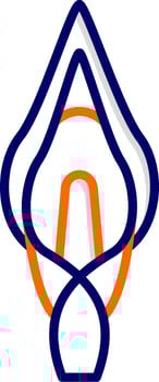 Calla Lily Vector Icon