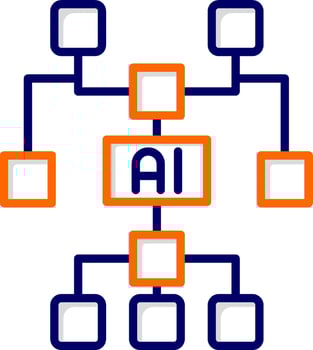 Artificial Intelligence Vector Icon
