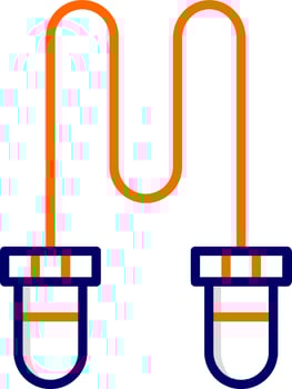 Skipping Vector Icon