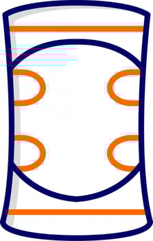 Knee Pad Vector Icon