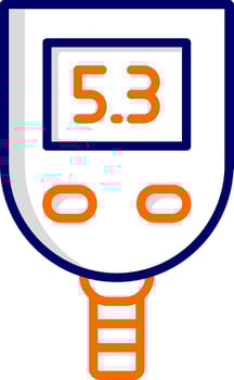 Glucometer Vector Icon
