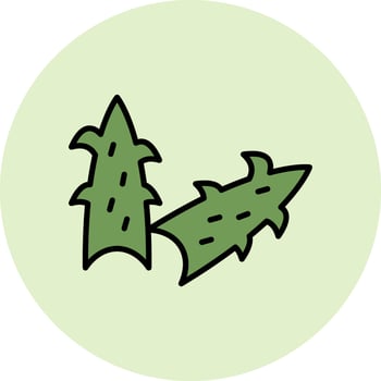 Aloe Vera Vector Icon