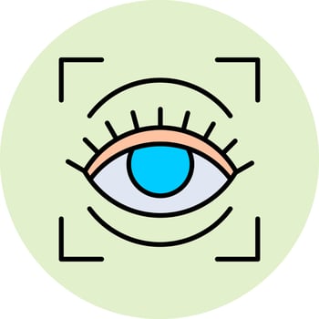 Vision Vector Icon