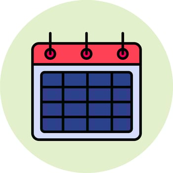 Calendar Vector Icon