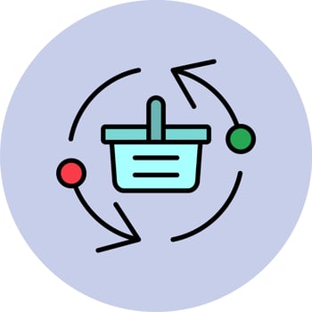 Process Vector Icon