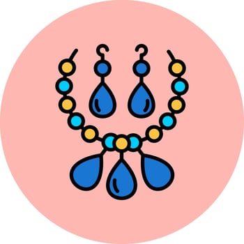 Necklace Vector Icon