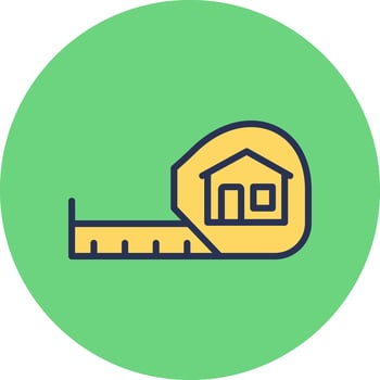 Measuring Tape Vector Icon
