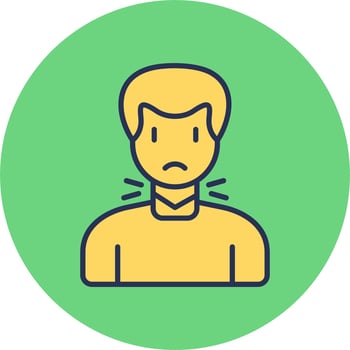 Thyroid Vector Icon