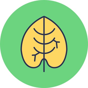 Caladium Vector Icon