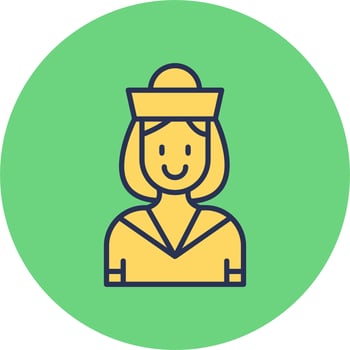 Sailor Vector Icon
