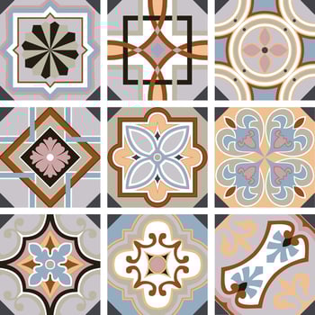 Wall Tile wallpaper vector seamless patterns pattern illustration