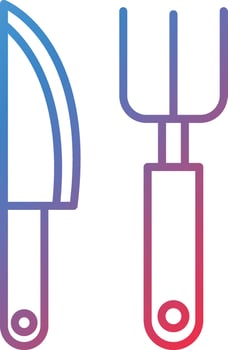 Fork and Knife Vector Icon