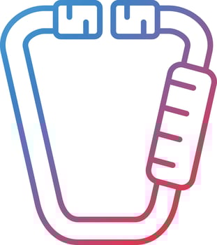 Carabiner Vector Icon
